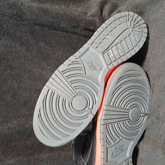 Nike Dunk High Premium ,Hot Lava,Rec Splatter,Black Bred (2009) Mens Size-12 - Picture 6 of 12